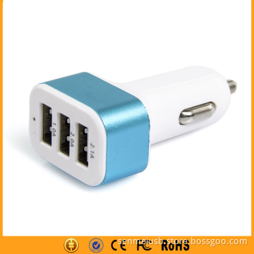 Best Price Electric Universal 3 USB Car Charger Adapter